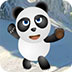 救援雪地里的熊猫