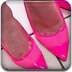 拼图：粉色高跟鞋