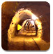 逃离地下采矿隧道