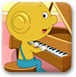 黄金小豆学钢琴