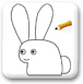 学习画兔子