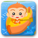 小猴划船